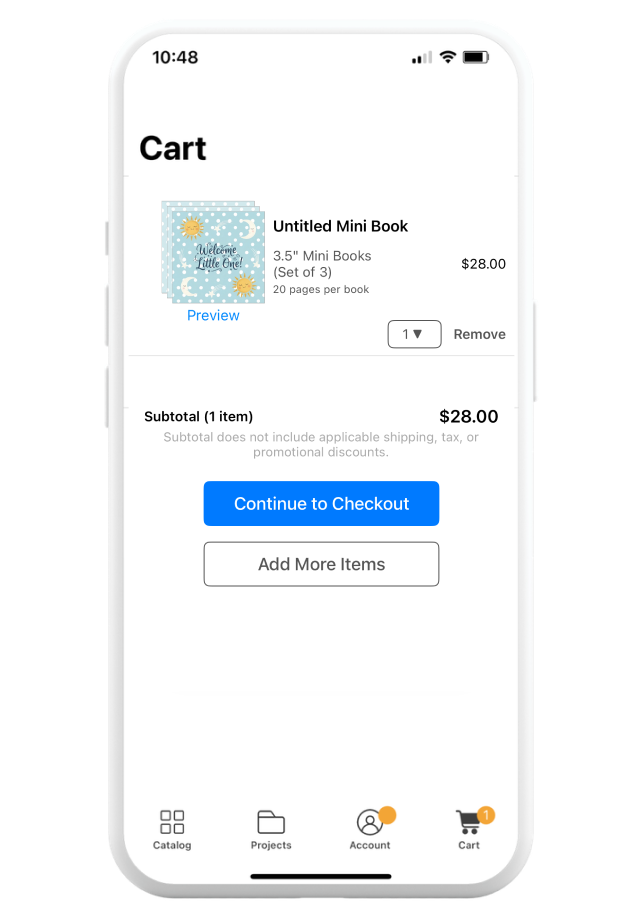 Step 3: Preview and Order