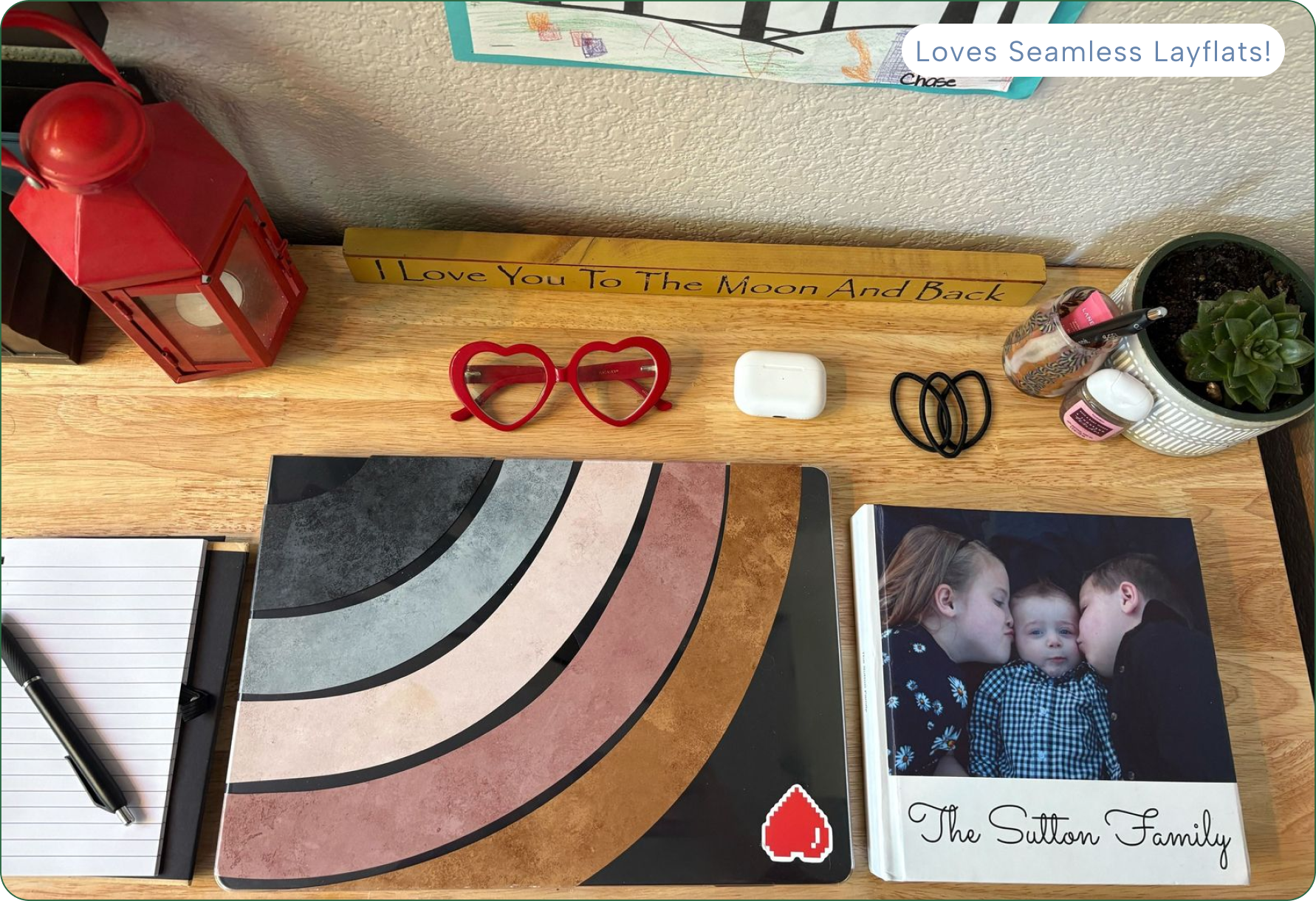 Photo of two photo books