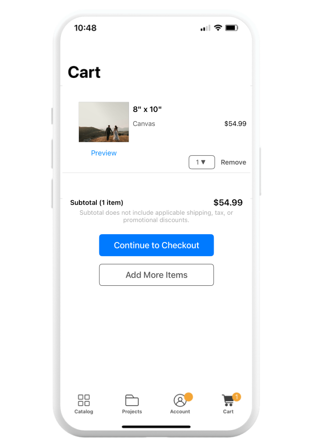 Step 3: Preview and Order