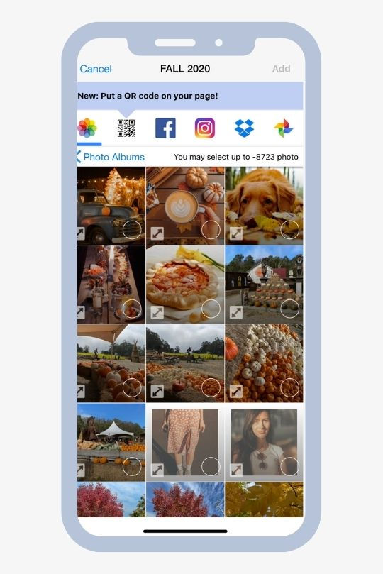 Once you capture photos, it is time to organize photos on phone and print photos online with SimplePrints app