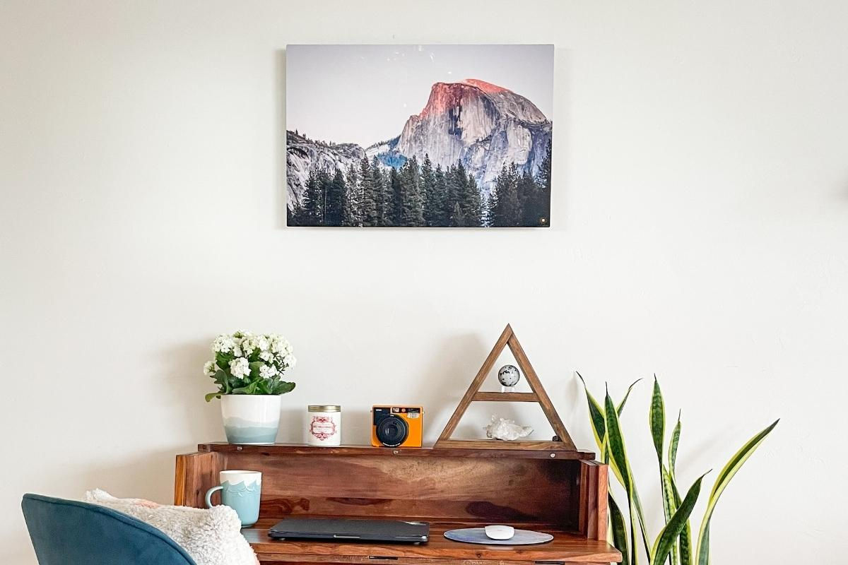 20x30 Metal Print by SimplePrints. Dad can hang this stunning, vibrant metal print indoors or outdoors and enjoy a picture from his life’s best moments anywhere.