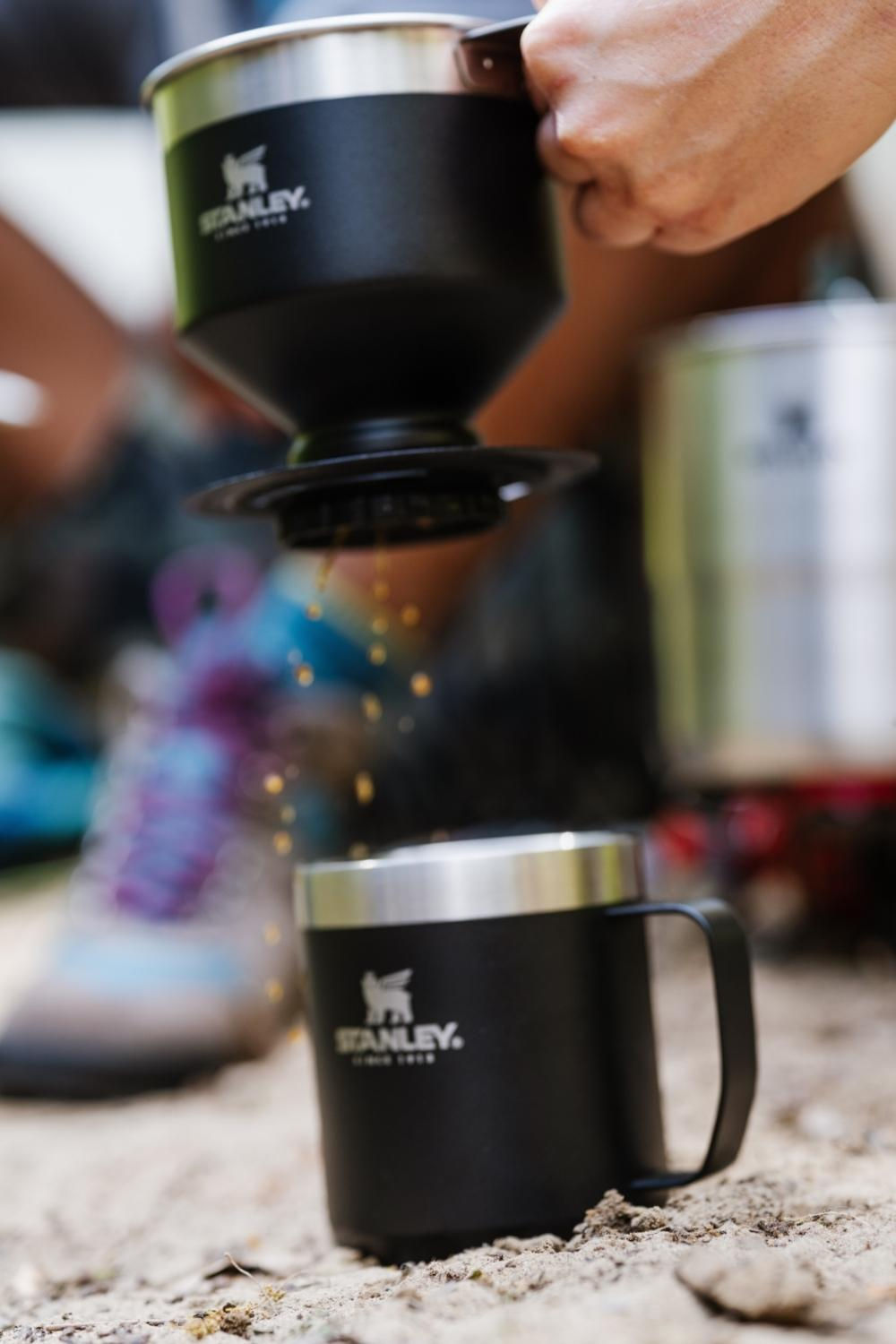 Gift your dad Stanley Bre pour over coffee thermos by pairing it with SimplePrints softcover photo books