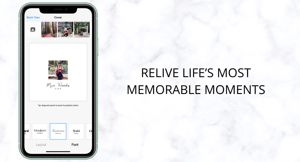 Create a custom photo book as a gift for someone you love to celebrate a special day or moment. Make Wedding Photo Book, Graduation Photo Book & Travel Photo Book on SimplePrints app