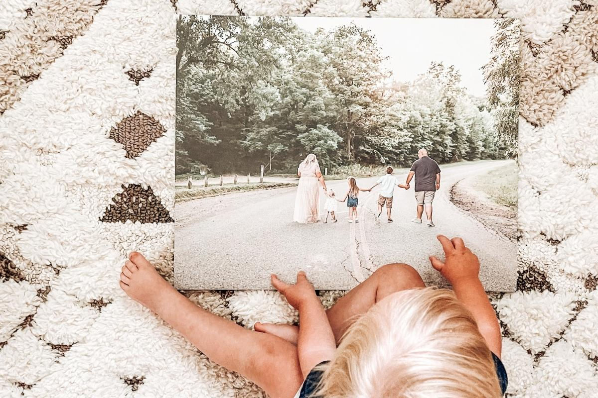 Family Photo in Canvas Prints