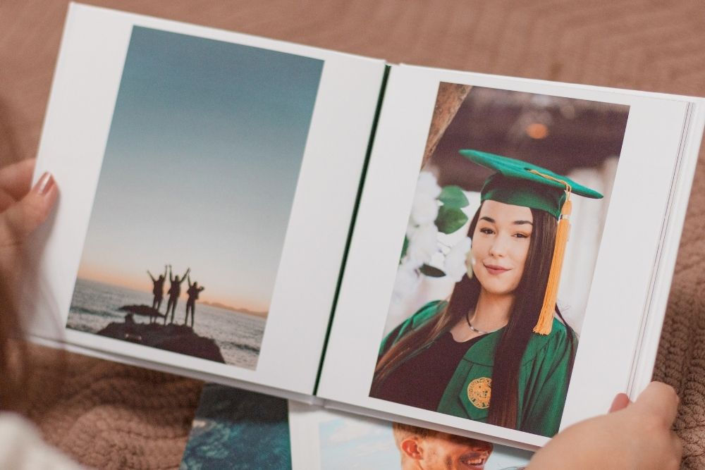 Go through graduation memories with custom graduation photo books. Add special moments from graduation and preserve forever!