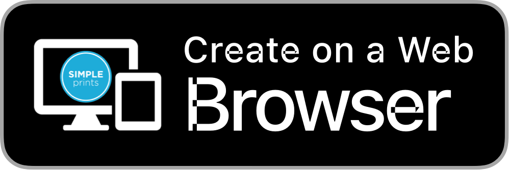 Create your photo book in a web browser